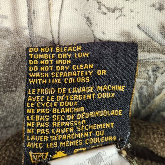 Browning Pull Over Sweatshirt Men's Large Hell's Canyon Camo Hunting Outdoor - Picture 8 of 8